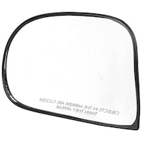 Picture of RMC Left Side Mirror Glass Plate, Hyundai Santro Xing 2005 - 2014, Black
