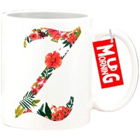 Picture of Mug Morning Letter Z Mug, Floral Design