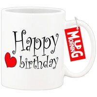 Picture of Mug Morning Happy Birthday Coffee Mug, Design 12