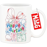Picture of Mug Morning Happy Birthday Coffee Mug, Design 10