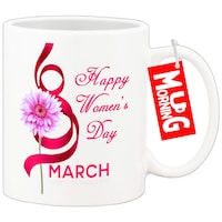 Picture of Mug Morning Womens Day Mug, Happy Women's Day 8Th March, Design 4
