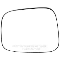RMC Left Side Mirror Glass Plate, Chevrolet Tavera 2004 - 2013, Black