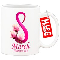 Picture of Mug Morning Womens Day Mug, Happy Women's Day 8Th March, Design 3