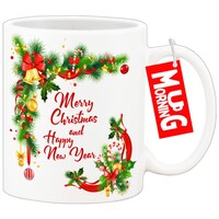 Picture of Mug Morning Christmas Mugs, Merry Christmas Coffee Mugs, Design 4