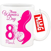Picture of Mug Morning Womens Day Mug, Happy Women's Day Coffee Mug, Design 1