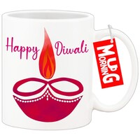Picture of Mug Morning Diwali Mugs, Happy Diwali Coffee Mugs, Design 7