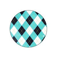Picture of BP Round Pin Printed Badge, Blue