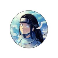 Picture of BP The Anime Naruto Printed Round Pin Badge, Blue