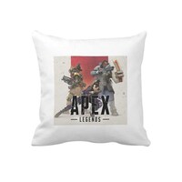 Picture of 1st Piece Apex Geme 2 Printed Square Pillow, White, 40 x 40cm