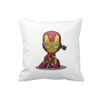 Picture of 1st Piece Ironman Marvel Printed Square Pillow, White, 40 x 40cm