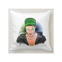 Picture of 1st Piece The Joker Decorative Pillow, White, 40 x 40cm