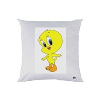 Picture of RKN Cartoon Tweety Printed Pillow, White, 40 x 40cm