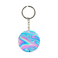 Picture of BP Abstract Printed Plastic Keychain, 30mm
