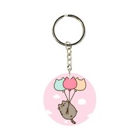 Picture of BP Cartoon Cat Printed Double Sided Keychain
