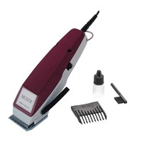 Moser Professional Corded Hair Clipper, 1400-0150, 3 Pin, Burgundy