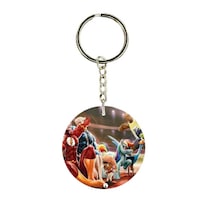 Picture of BP Characters Double Side Printed Keychain, 30mm