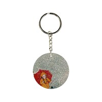 Picture of BP Double Sided Spiderweb & Child Printed Keychain