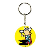 Picture of BP Double Sided Thor Printed Keychain, 30mm