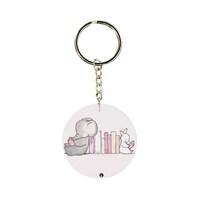 Picture of BP Elephant & Rabbit Printed Keychain, 30mm
