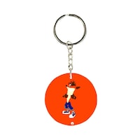 Picture of BP Video Game Crash Printed Keychain, 30mm