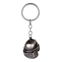 Picture of RKN PUBG 3-Level Helmet Keychain, Silver