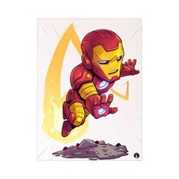 Picture of BP Iron Man Printed Mouse Pad, 8.63 x 7.04inch