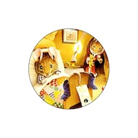 Picture of BP Mouses Round Mouse Pad, Multicolour