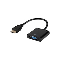 Picture of RKN Vga Female to Hdmi Male Converter Adapter, 25cm, Black