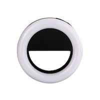 RKN Rechargeable 36-led Selfie Ring Light, Black & White