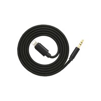 RKN 2 In 1 Audio and Charging Cable Adapter for Iphone, Black