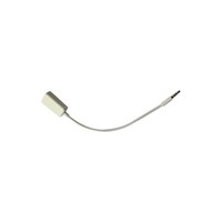 Picture of RKN 3.5 Mm Male Aux to Usb Female Converter Cable, White