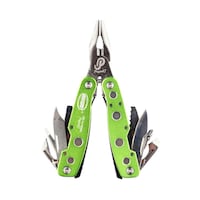 Picture of Jakemy 9-In-1 Multifunctional Outdoor Folding Piler With Pouch, Green
