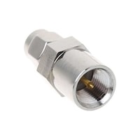 Oem Both Male Fme Sma Plug Rf Connector Coaxial Cable Adapter, Silver