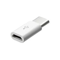 Picture of RKN Electronics Type-C Male to Micro USB Micro USB Connector, White