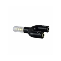 Picture of RKN U Shape 3.5mm 1 To 2 Stereo Audio Splitter Adapter, 5 x 2.5cm, Black