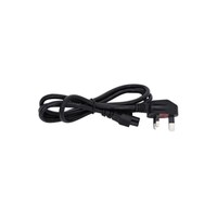 Picture of RKN Electronics 3 Pin Power Cable with Fuse, 3M, Black