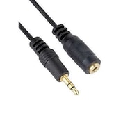 RKN Electronics Male To Female Audio Extension Cable, 3M, Black