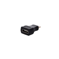 RKN Electronics Mini HDMI To HDMI Male To Female Adapter, Black