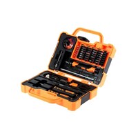 Picture of Jakemy 45-In-1 Professional Precise Screwdriver Set, Orange, 21.5 X 6 cm