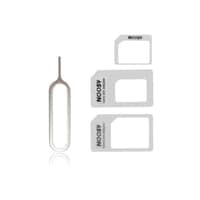 Maxtouuch Sim Card Adapter, White