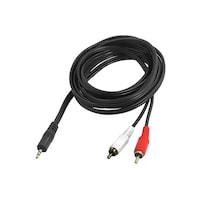 Picture of RKN Electronics Stereo Male To 2RCA Male Cable, 1.5m, Black
