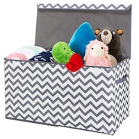 Picture of Handcuffs Rectangular Toy Storage Box with Handle Organizer