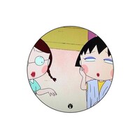 Picture of BP Anime Chibi Maruko Chan Girly Printed Round Pin Badge