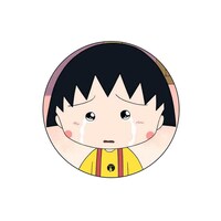 Picture of BP Anime Chibi Maruko Chan Crying Printed Round Pin Badge