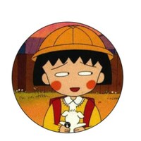 Picture of BP The Anime Chibi Maruko Chan Eye Roll Theme Printed Badge