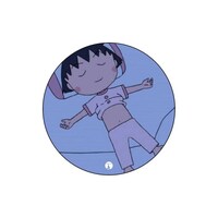 Picture of BP The Anime Chibi Maruko Chan Sleep Theme Printed Badge