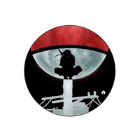 Picture of BP The Anime Naruto Pokemon Printed Round Pin Badge