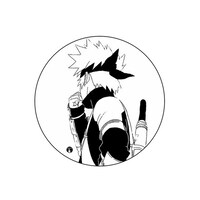 Picture of BP The Anime Naruto Side Pose Printed Round Pin Badge