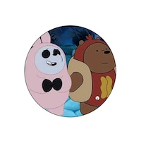 Picture of BP We Bare Bears Costumes Printed Round Pin Badge