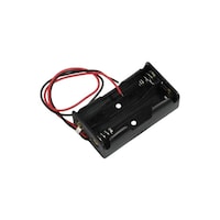 Uhcom Battery Holder With Wire, Red & Black